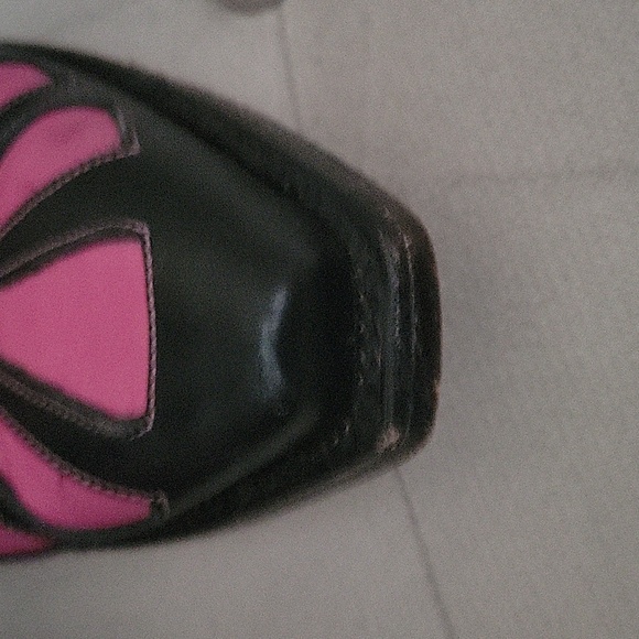 Lane boots, pink and black size 8.5. - Picture 4 of 9